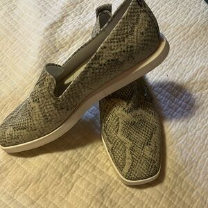 Franco Sarto Snake print Slip on Sneakers